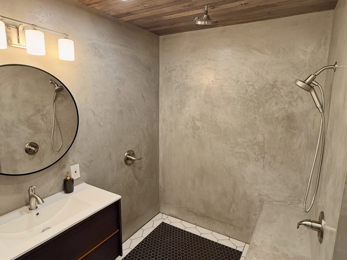 Designer bathroom